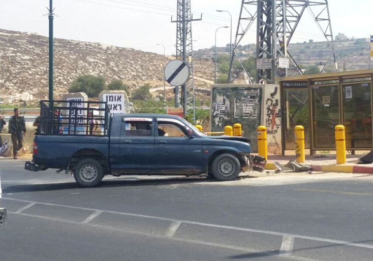 Car ramming attack thwarted in Kiryat-Arba