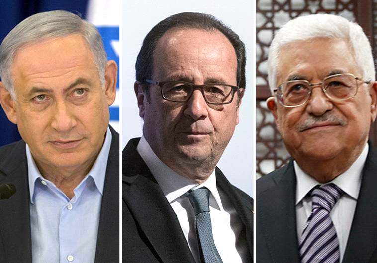 Netanyahu accepts Paris invite to meet Abbas, if France drops conference