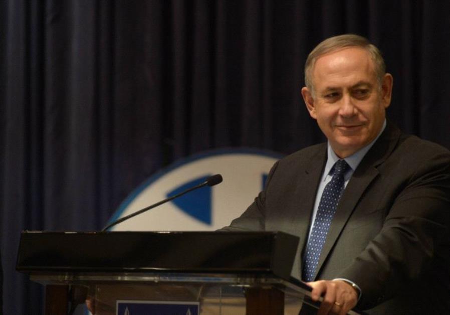 Benjamin Netanyahu at the conference of Israel ambassadors and heads of missions in Europe in the Fo