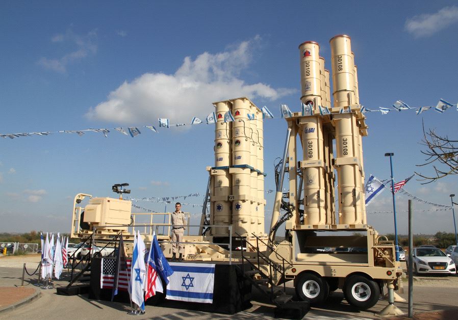 Israeli Air Force receives Arrow-3 ballistic interceptors in formal transfer ceremony.