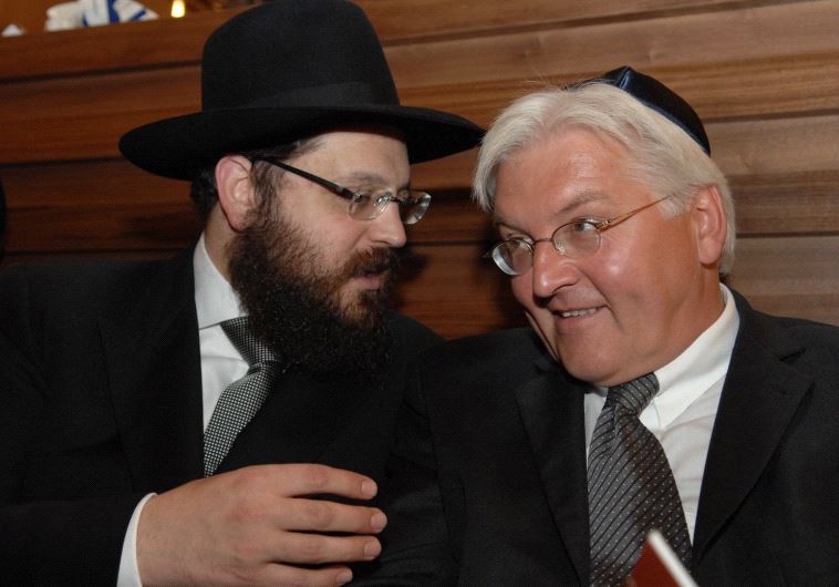 Rabbi Teichtal and Steinmeier