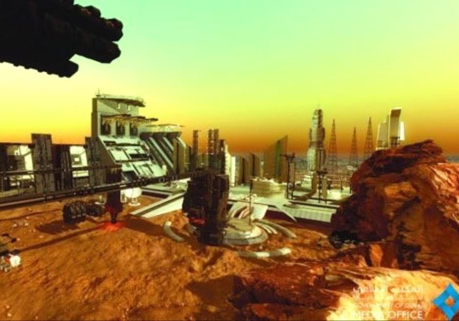 Presentation of the UAE project 'Mars 2117'