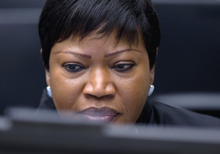 PROSECUTOR FATOU BENSOUDA waits for the start of trial. 