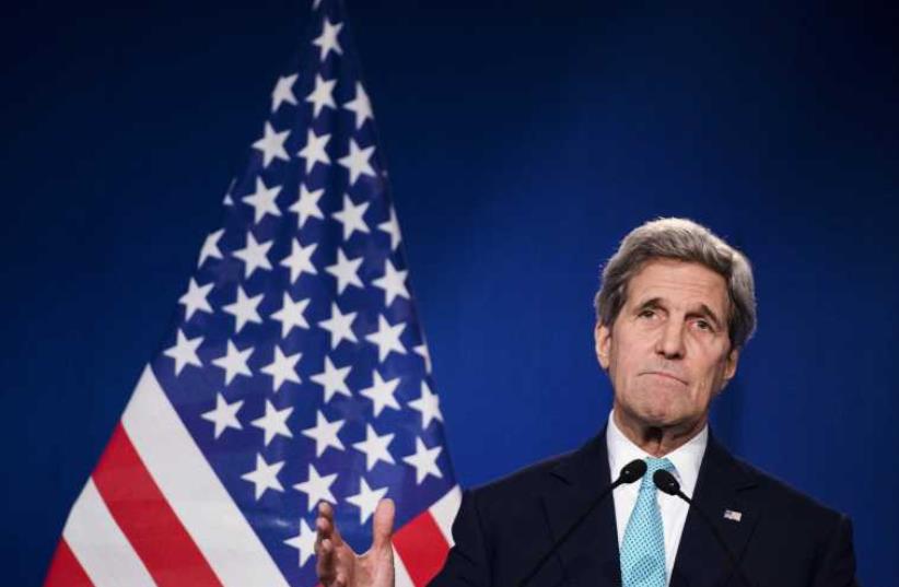 US Secretary of State John Kerry (photo credit: REUTERS)