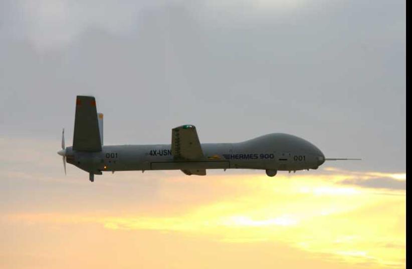 Hermes 900 drone (photo credit: IDF)