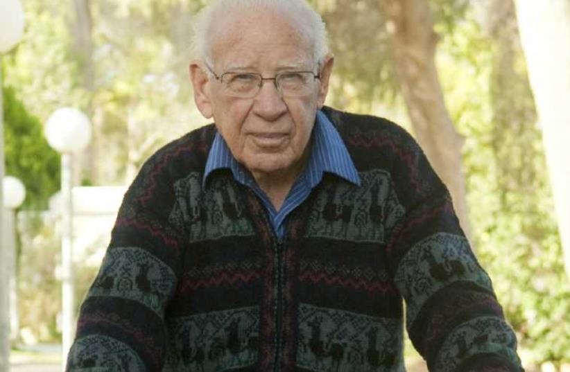 Aharon Yadlin at Kibbutz Hatzerim. (photo credit: BEN GURION UNIVERSITY OF THE NEGEV)
