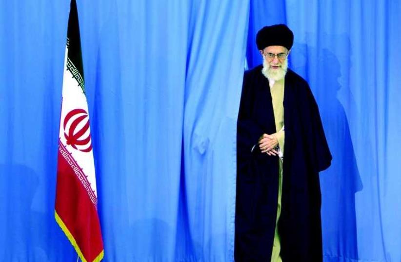 L'ayatollah Ali Khamenei, guide suprême de l'Iran (photo credit: REUTERS)