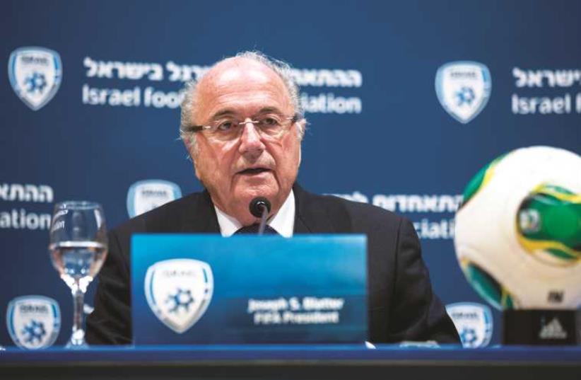 FIFA President Sepp Blatter (photo credit: REUTERS)