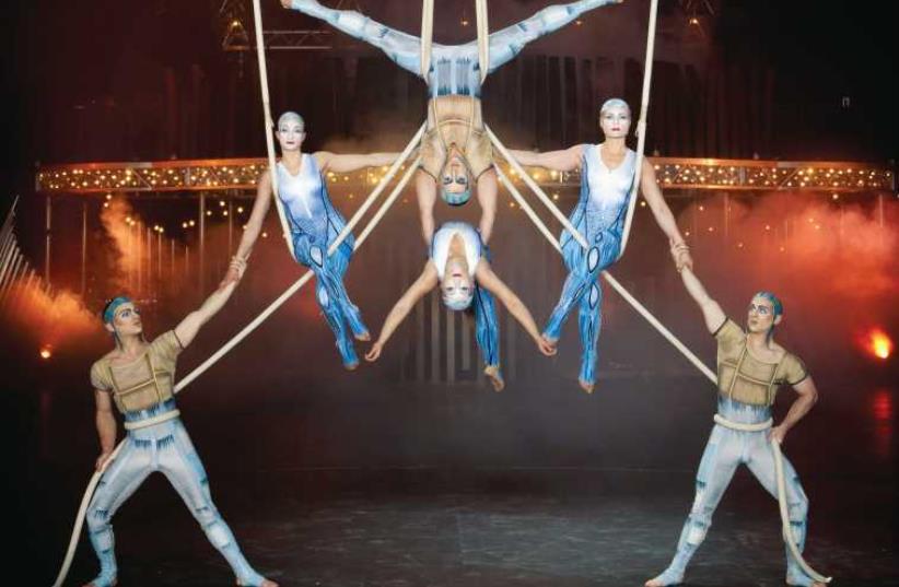 Cirque Du Soleil (photo credit: Courtesy)