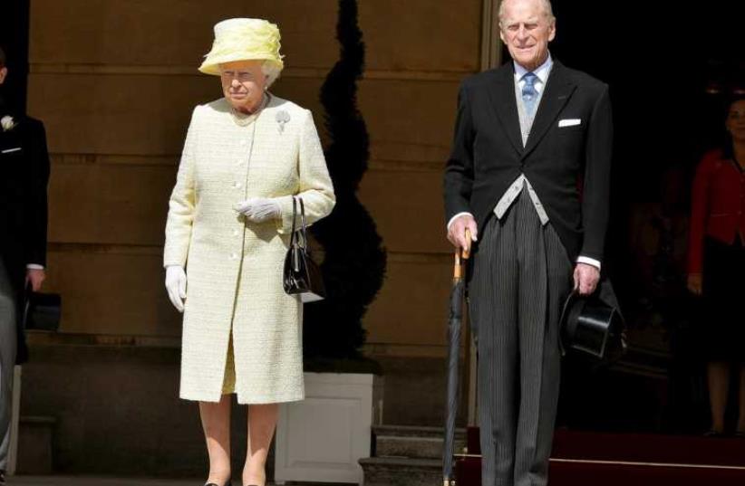Queen Elizabeth II and Prince Philip (photo credit: REUTERS)