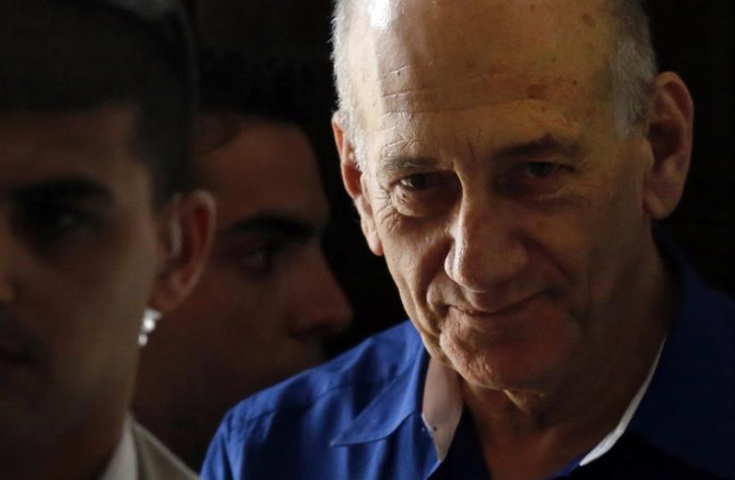 Former Israeli Prime Minister Ehud Olmert (photo credit: REUTERS)