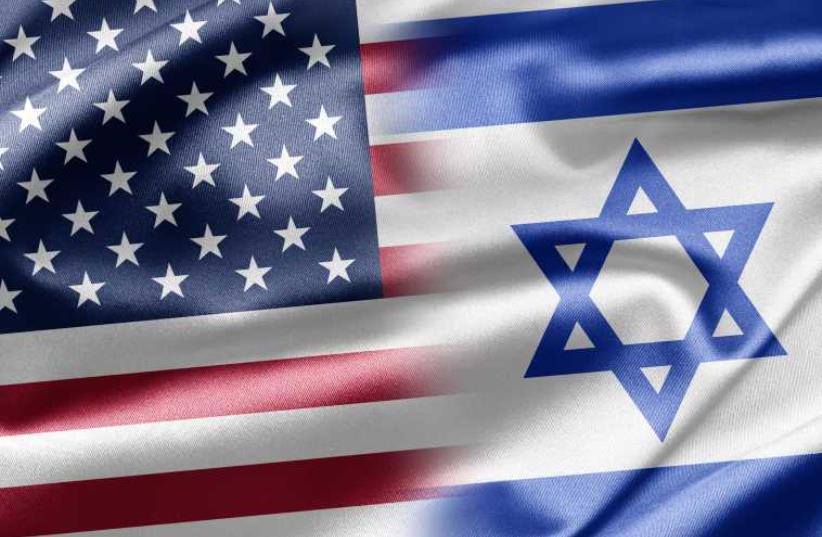 Israel US flags (photo credit: INGIMAGE)