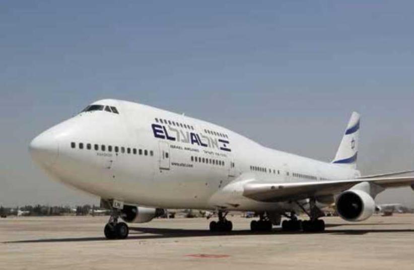 El Al plane (photo credit: PR)