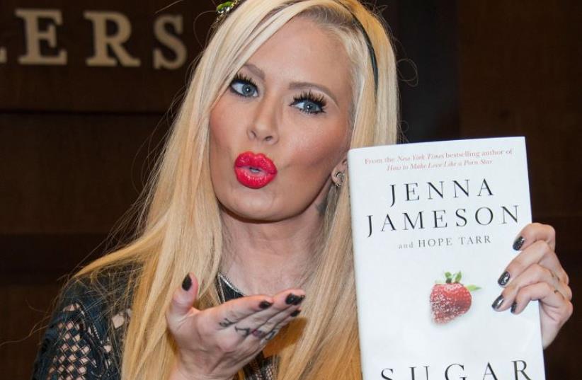 Jenna Jameson  (photo credit: VALERIE MACON / GETTY IMAGES NORTH AMERICA / AFP)