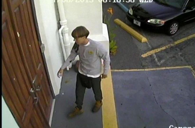 Suspect in South Carolina church shooting (photo credit: REUTERS)
