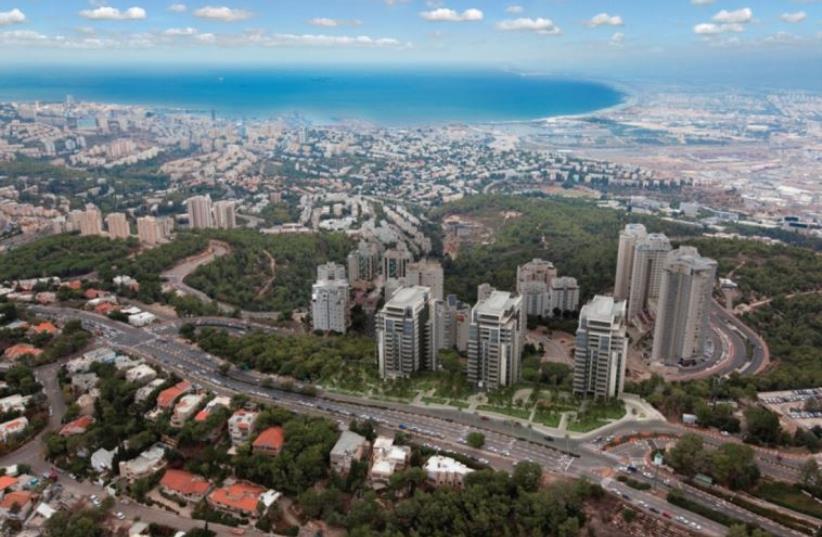 Aerial view of Haifa (photo credit: COURTESY ASHDAR)
