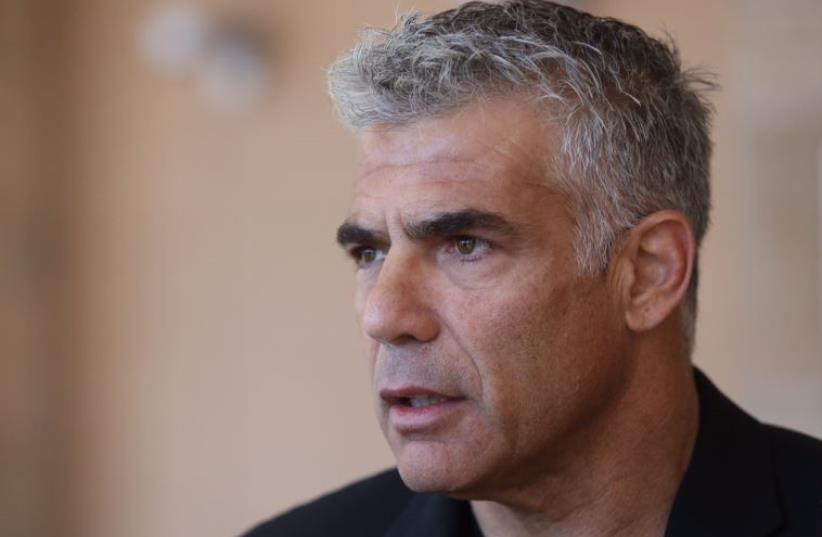 Yesh Atid chairman Yair Lapid at the Knesset (photo credit: MARC ISRAEL SELLEM)