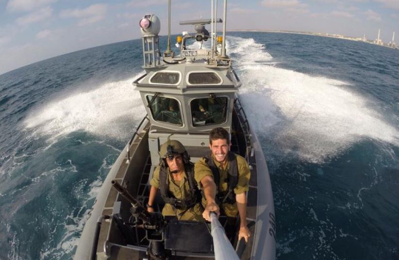 Navy soldiers from the "Snapir" Unit train for any encounter on the high seas (photo credit: IDF SPOKESPERSON'S UNIT)