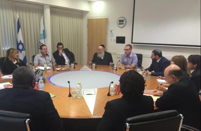 Health Ministry officials from Israel and the Ivory Coast meet in Jerusalem (photo credit: Courtesy)