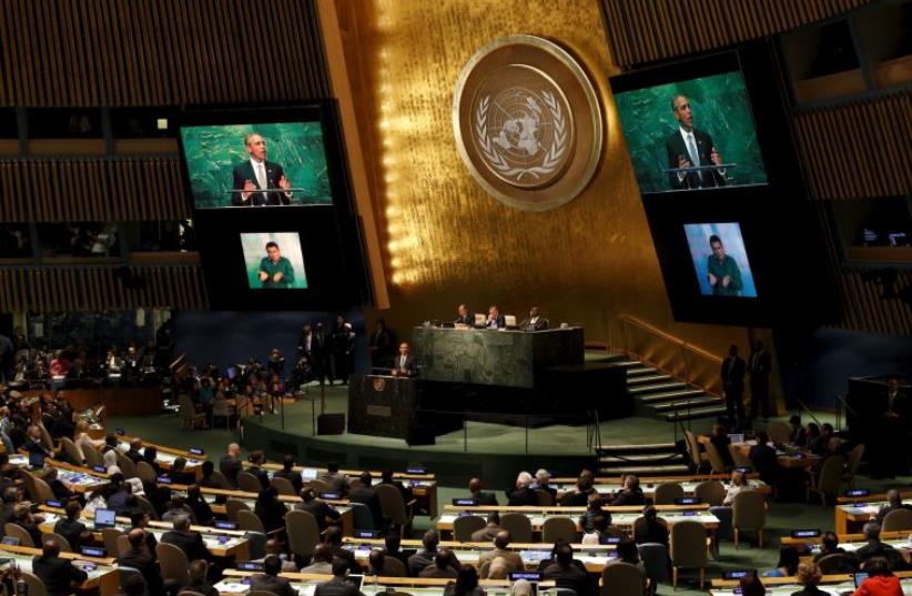 United Nations General Assembly Sept 27 (photo credit: REUTERS)