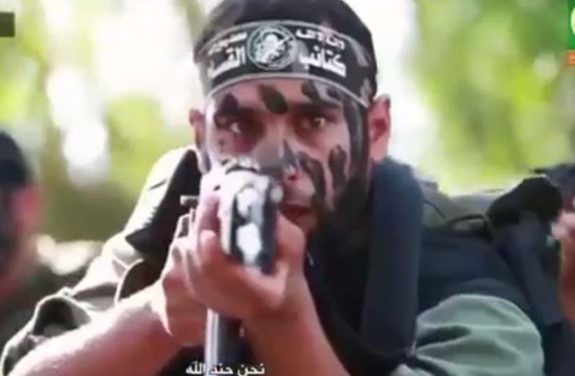 Hamas propaganda video (photo credit: screenshot)