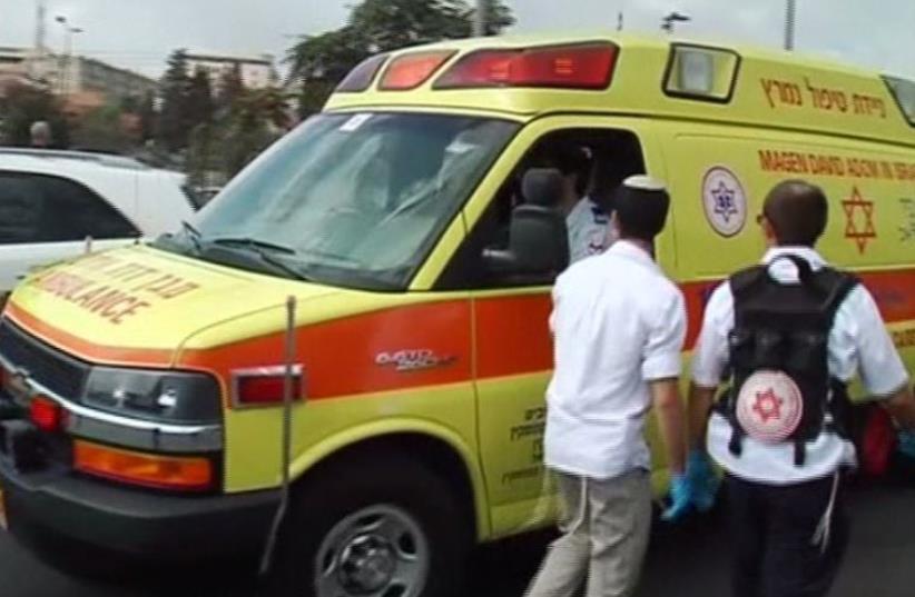 Ambulance (illustrative) (photo credit: screenshot)