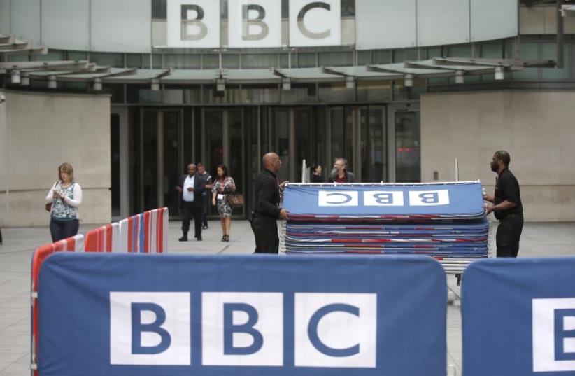BBC headquarters  (photo credit: REUTERS)