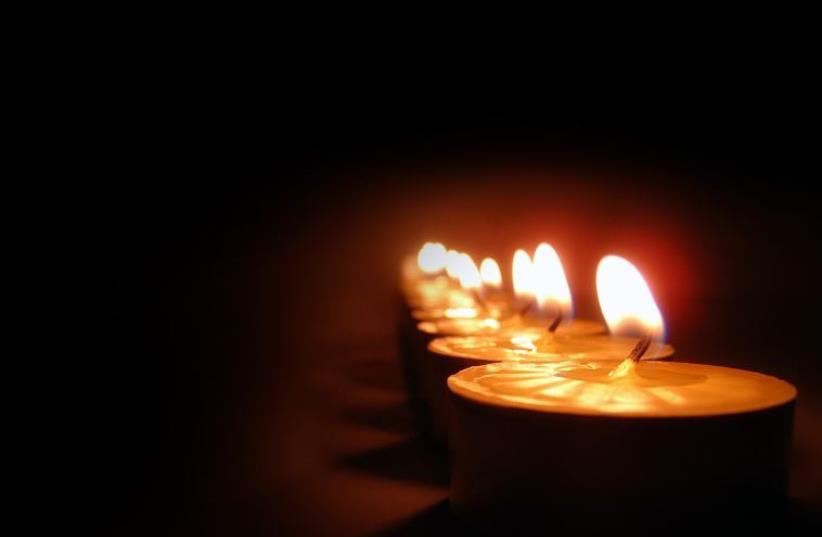 Remembrance candle (photo credit: Courtesy)
