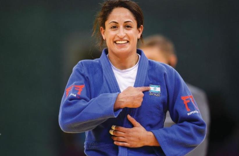 Israeli judoko Yarden Gerbi (photo credit: OLYMPIC COMMITTEE OF ISRAEL)