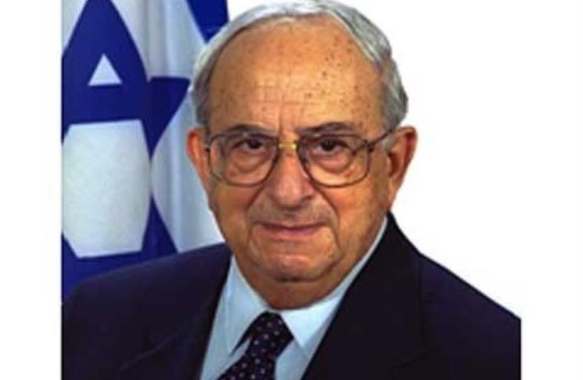 Former president Yitzhak Navon (photo credit: Courtesy)