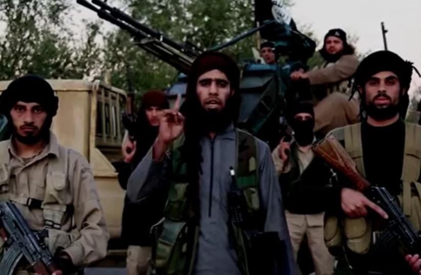 ISIS sets sites on Washington in new video (photo credit: ISLAMIC SOCIAL MEDIA)