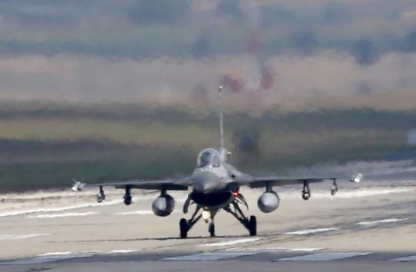 Turkish F-16 jet. (photo credit: REUTERS)