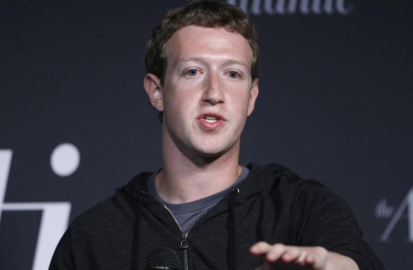 Facebook CEO Mark Zuckerberg (photo credit: REUTERS)