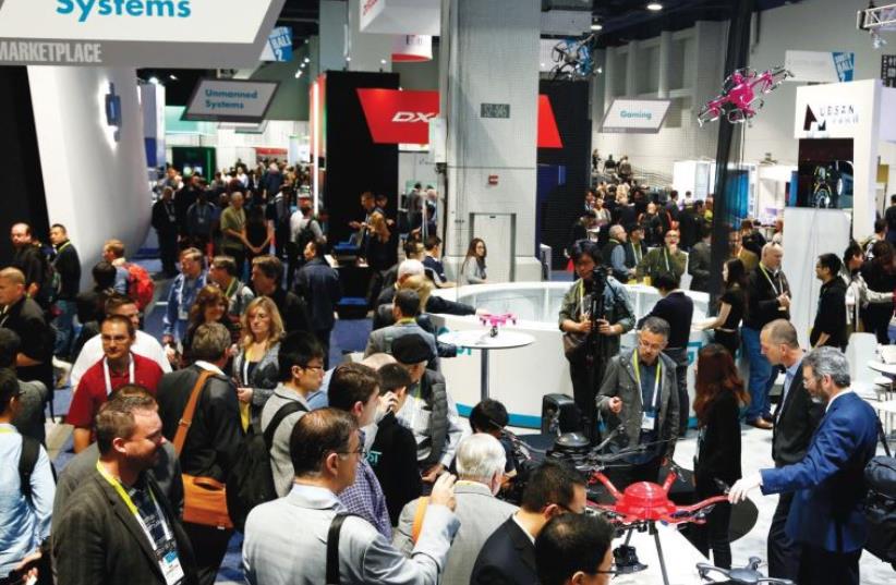 THE CONSUMER Electronics Show in Las Vegas is where industry professionals meet every January to showcase their new products or to network during conference programs and forge impromptu connections at the show’s special events. (photo credit: Courtesy)