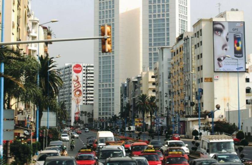 A view of downtown Casablanca. (photo credit: Wikimedia Commons)