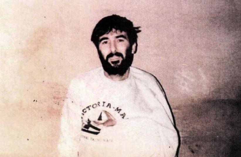 Missing IAF navigator Ron Arad in captivity after his jet went down in Lebanon in 1986 (photo credit: AFP PHOTO)