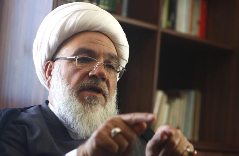 Former secretary general of Hezbollah Sheikh Subhi Tufayli (photo credit: REUTERS)