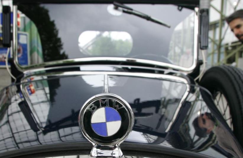 A vintage car of German luxury carmaker BMW [Illustrative] (photo credit: REUTERS)