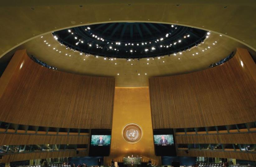 THE UNITED Nations General Assembly. (photo credit: REUTERS)
