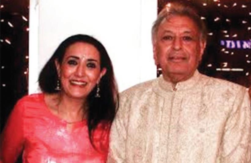 REENA PUSHKARNA with Zubin Mehta at his 80th birthday party, which she hosted with her husband, Vinod. (photo credit: Courtesy)