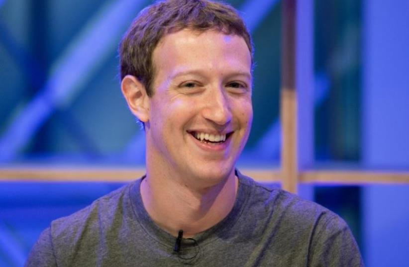 Facebook founder and CEO Mark Zuckerberg (photo credit: AFP PHOTO)