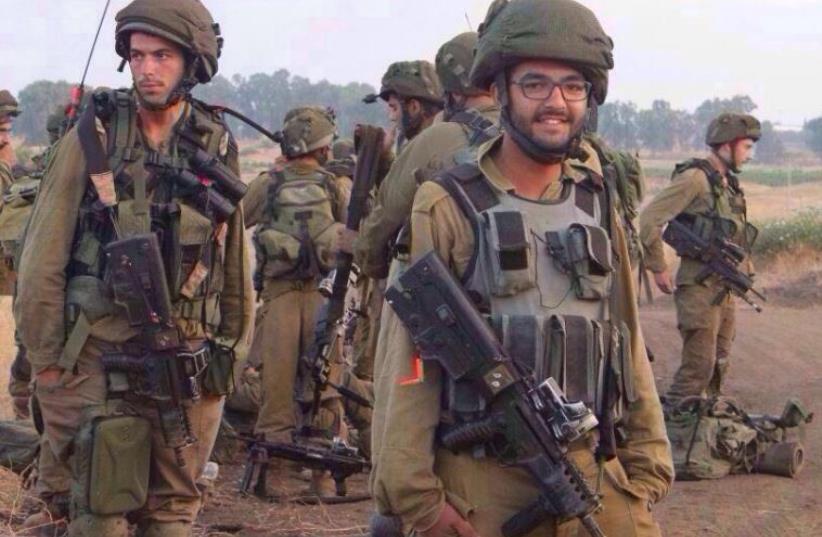 St.-Sgt. Maj. Tuvia Yanai Weismann (photo credit: IDF SPOKESMAN’S UNIT)