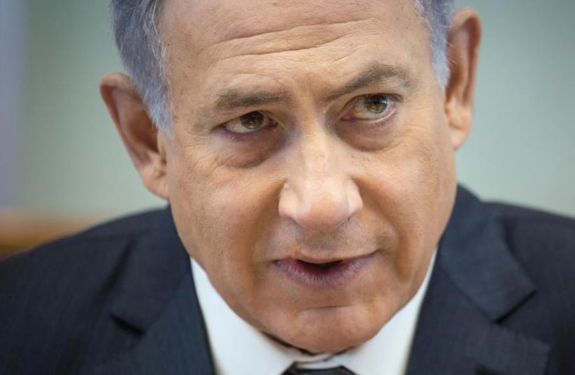 PM Netanyahu (photo credit: EMIL SALMAN/POOL)