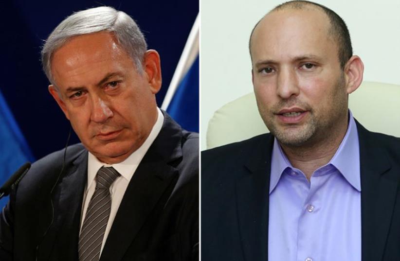 Netanyahu and Bennett (photo credit: REUTERS,MARC ISRAEL SELLEM)
