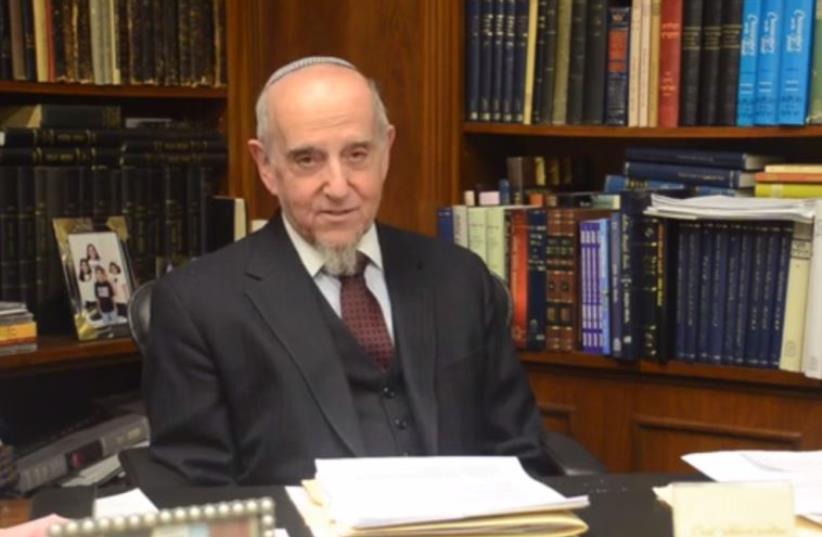 Rabbi Haskel Lookstein (photo credit: screenshot)