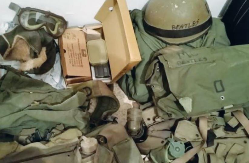 SOME OF THE IDF equipment returned by citizens during an amnesty in April. (photo credit: IDF SPOKESMAN'S OFFICE)