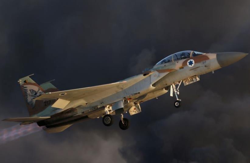 Israeli f-15 fighter jet (photo credit: REUTERS)
