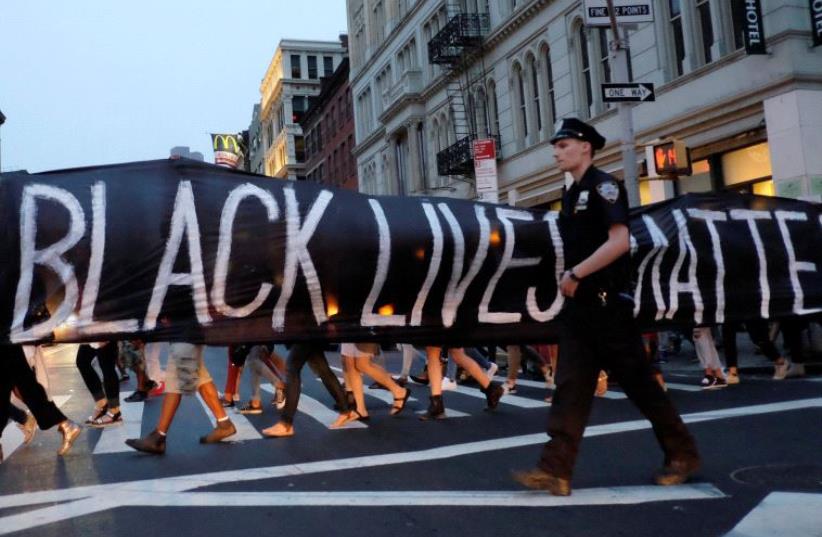 Black Lives Matter protest (photo credit: REUTERS)
