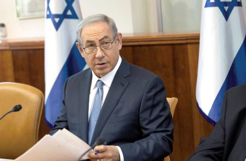 DOES PRIME MINISTER Benjamin Netanyahu believe in peace? Maybe not. (photo credit: REUTERS)