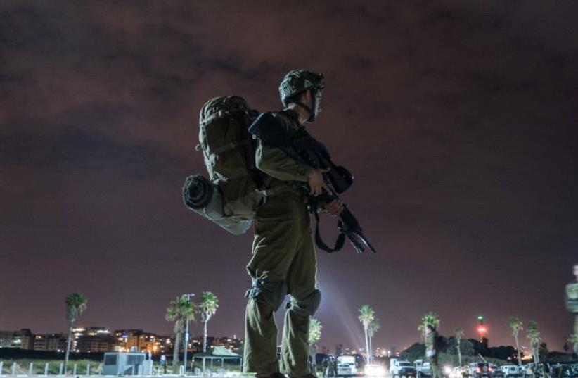 An IDF soldier. (photo credit: IDF SPOKESPERSON'S UNIT)